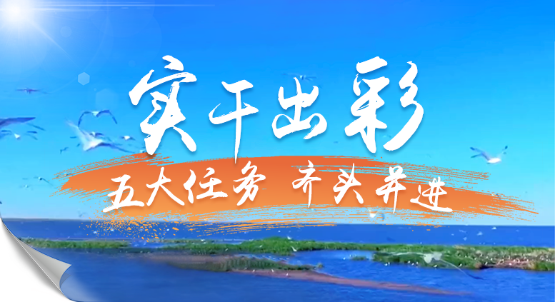 實干出彩 · 五大任務齊頭并進